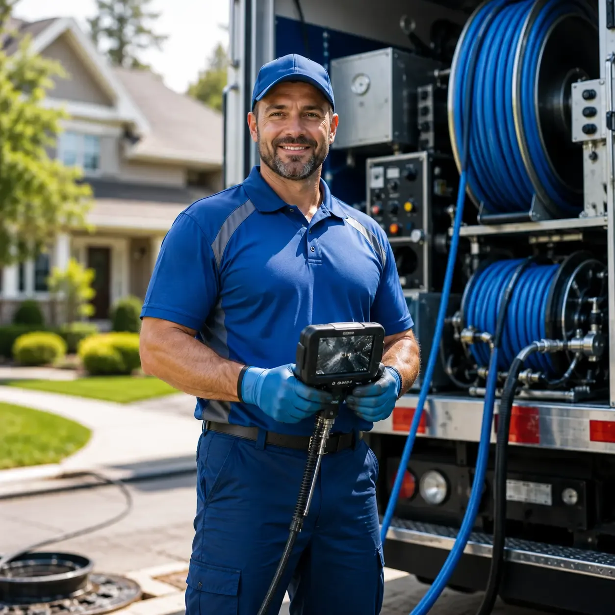 Local outdoor drain cleaning specialists in Medford, WI